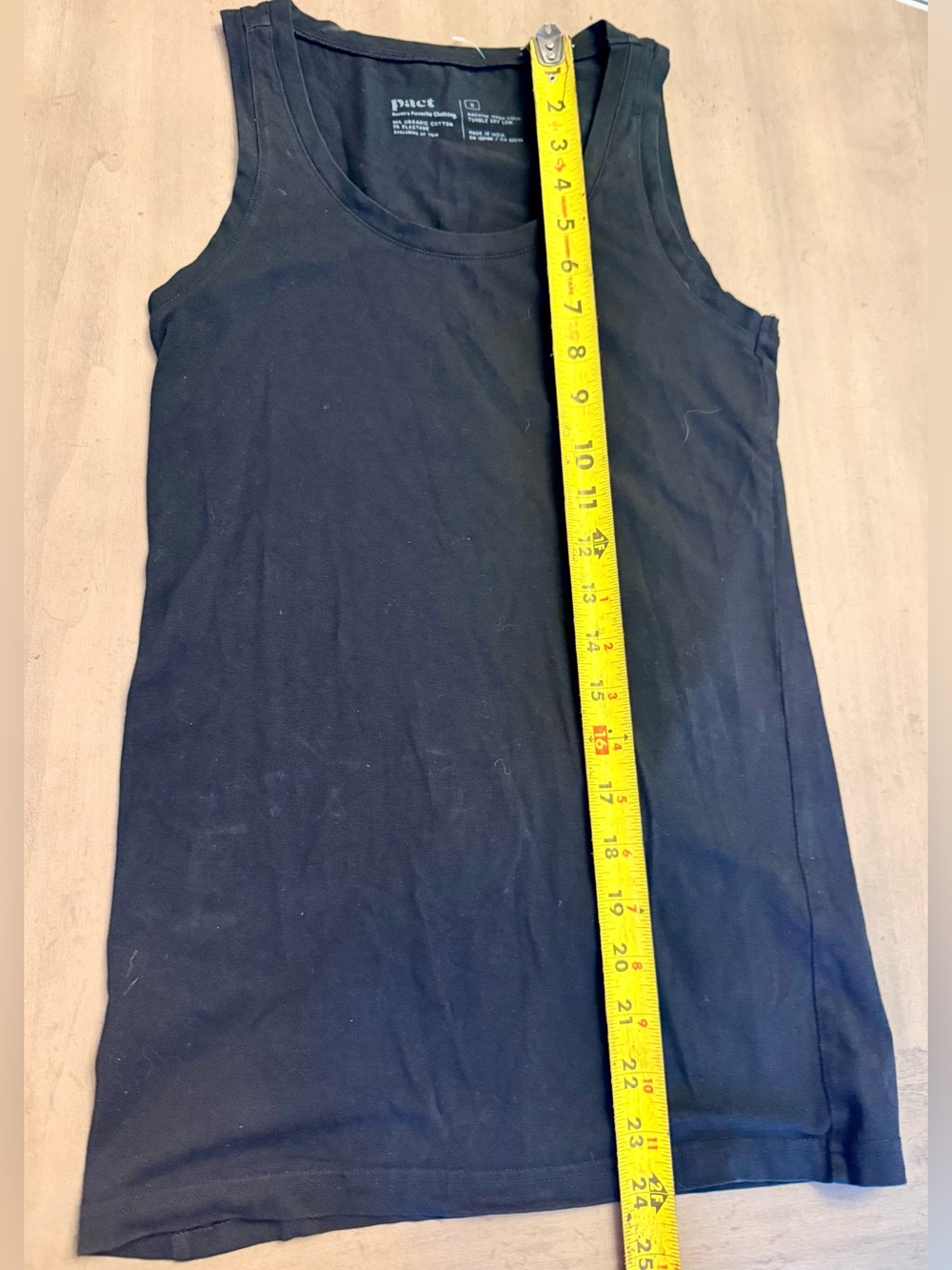 Pact Basic Black Tank